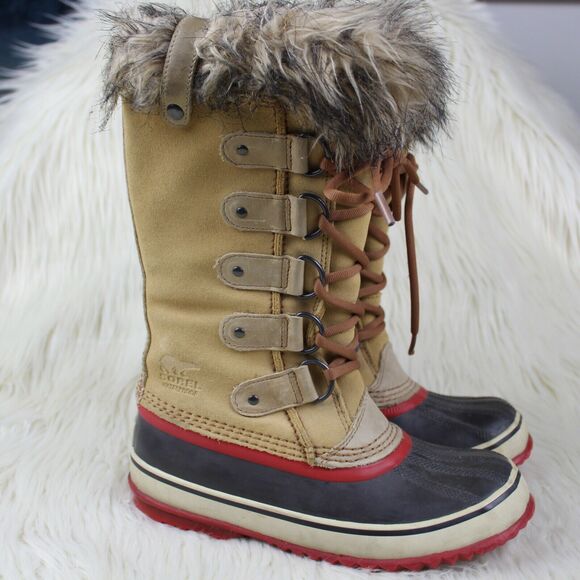 Sorel Joan of Arctic Waterproof Winter Snow Boots Insulated Size 6 - Picture 1 of 10